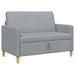 Sofa cu Spațiu de Depozitare Gri deschis 122 x 78 x 87 cm - WALTI WALTI