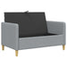 Sofa cu Spațiu de Depozitare Gri deschis 122 x 78 x 87 cm - WALTI WALTI