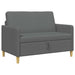 Sofa cu Spațiu de Depozitare Gri închis 122 x 78 x 87 cm - WALTI WALTI