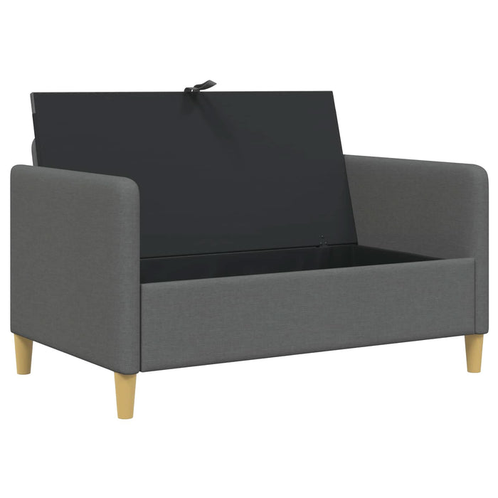 Sofa cu Spațiu de Depozitare Gri închis 122 x 78 x 87 cm - WALTI WALTI
