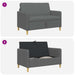 Sofa cu Spațiu de Depozitare Gri închis 122 x 78 x 87 cm - WALTI WALTI