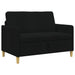 Sofa cu Spațiu de Depozitare Negru 122 x 78 x 87 cm Poliester - WALTI WALTI