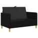 Sofa cu Spațiu de Depozitare Negru 122 x 78 x 87 cm Poliester - WALTI WALTI