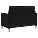 Sofa cu Spațiu de Depozitare Negru 122 x 78 x 87 cm Poliester - WALTI WALTI