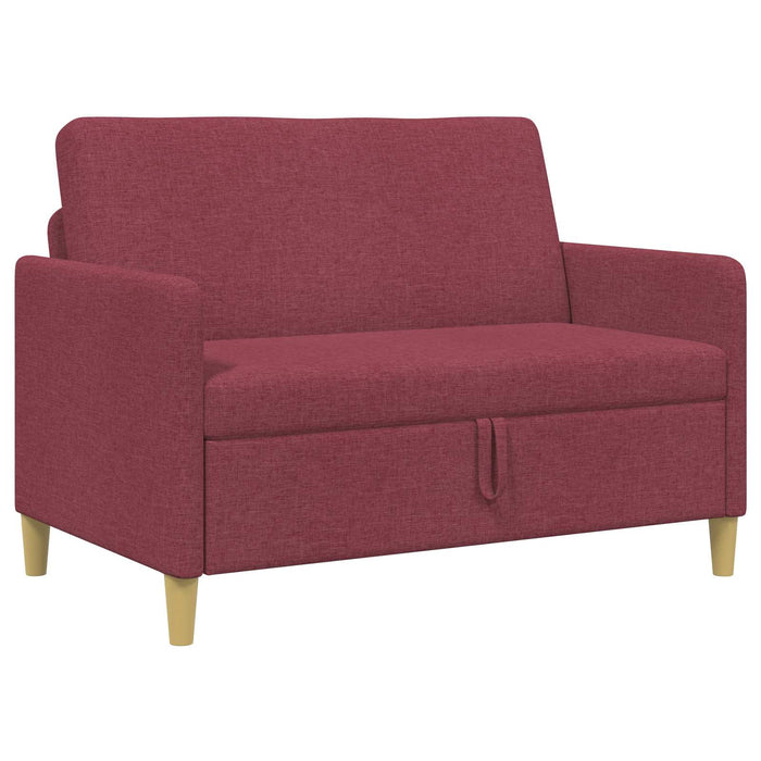 Sofa cu Spațiu de Depozitare Roșu Vin 122 x 78 x 87 cm - WALTI WALTI
