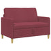Sofa cu Spațiu de Depozitare Roșu Vin 122 x 78 x 87 cm - WALTI WALTI