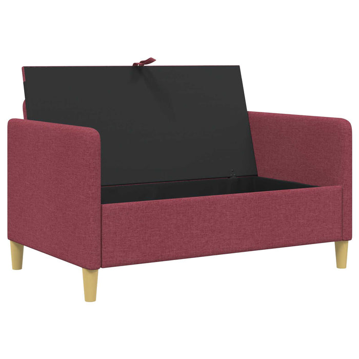 Sofa cu Spațiu de Depozitare Roșu Vin 122 x 78 x 87 cm - WALTI WALTI