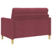 Sofa cu Spațiu de Depozitare Roșu Vin 122 x 78 x 87 cm - WALTI WALTI
