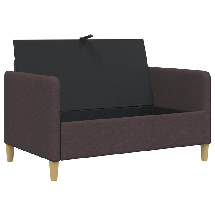 Sofa cu Spațiu de Depozitare Maro închis 122 x 78 x 87 cm WALTI