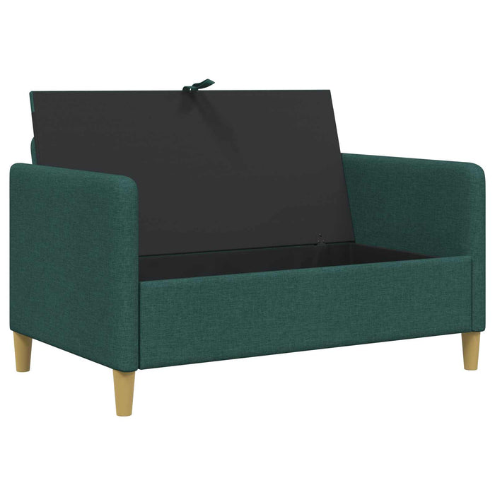 Sofa cu Spațiu de Depozitare Verde închis 122 x 78 x 87 cm - WALTI WALTI