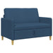 Sofa cu Spațiu de Depozitare albastru 122 x 78 x 87 cm - WALTI WALTI