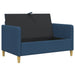 Sofa cu Spațiu de Depozitare albastru 122 x 78 x 87 cm - WALTI WALTI