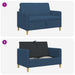 Sofa cu Spațiu de Depozitare albastru 122 x 78 x 87 cm - WALTI WALTI