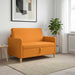 Sofa cu Spațiu de Depozitare Galben Întunecat 122 x 78 x 87 cm - WALTI WALTI