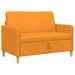 Sofa cu Spațiu de Depozitare Galben Întunecat 122 x 78 x 87 cm - WALTI WALTI