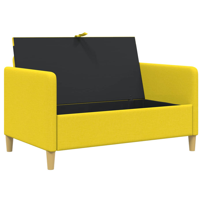 Sofa cu Spațiu de Depozitare Galben Deschis 122 x 78 x 87 cm - WALTI WALTI
