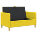 Sofa cu Spațiu de Depozitare Galben Deschis 122 x 78 x 87 cm - WALTI WALTI