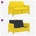 Sofa cu Spațiu de Depozitare Galben Deschis 122 x 78 x 87 cm - WALTI WALTI