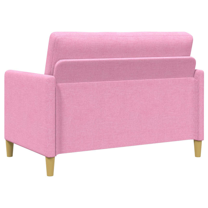 Sofa cu Spațiu de Depozitare Roz 122 x 78 x 87 cm Poliester - WALTI WALTI