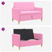 Sofa cu Spațiu de Depozitare Roz 122 x 78 x 87 cm Poliester - WALTI WALTI