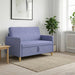 Sofa cu Spațiu de Depozitare Albastru Jeans 122 x 78 x 87 cm - WALTI WALTI