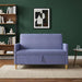 Sofa cu Spațiu de Depozitare Albastru Jeans 122 x 78 x 87 cm - WALTI WALTI