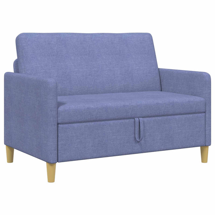 Sofa cu Spațiu de Depozitare Albastru Jeans 122 x 78 x 87 cm - WALTI WALTI