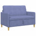 Sofa cu Spațiu de Depozitare Albastru Jeans 122 x 78 x 87 cm - WALTI WALTI