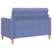 Sofa cu Spațiu de Depozitare Albastru Jeans 122 x 78 x 87 cm - WALTI WALTI