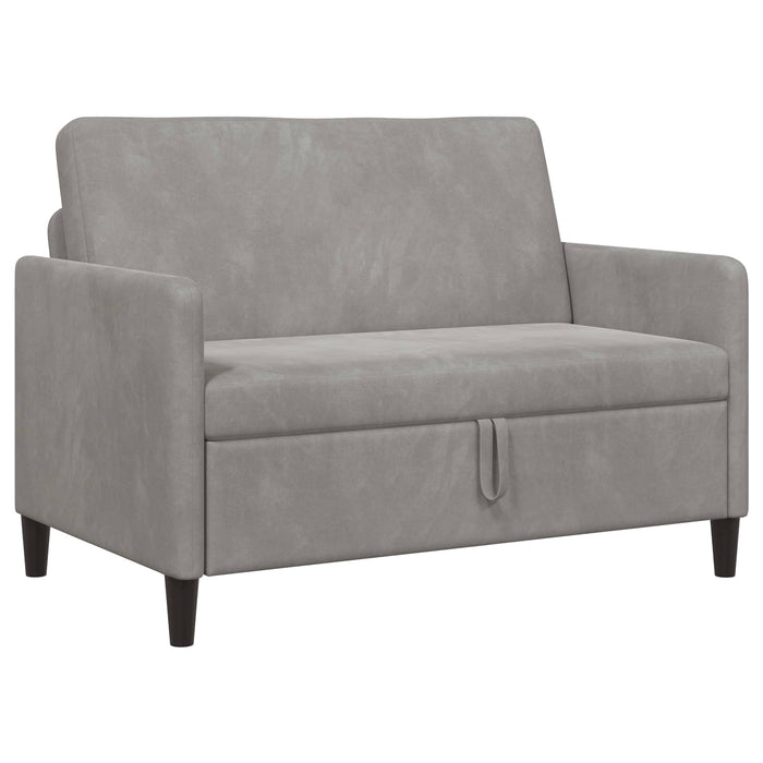 Sofa cu Spațiu de Depozitare Gri deschis 122 x 78 x 87 cm - WALTI WALTI