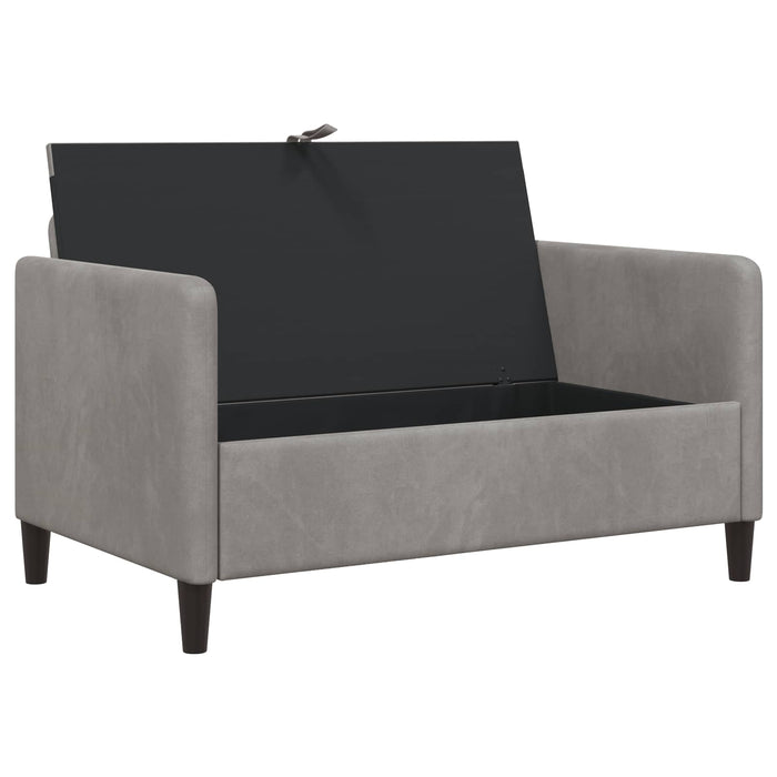 Sofa cu Spațiu de Depozitare Gri deschis 122 x 78 x 87 cm - WALTI WALTI