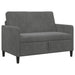 Sofa cu Spațiu de Depozitare Gri închis 122 x 78 x 87 cm - WALTI WALTI