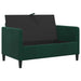 Sofa cu Spațiu de Depozitare Verde închis 122 x 78 x 87 cm - WALTI WALTI