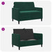 Sofa cu Spațiu de Depozitare Verde închis 122 x 78 x 87 cm - WALTI WALTI