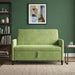 Sofa cu Spațiu de Depozitare Verde deschis 122 x 78 x 87 cm - WALTI WALTI