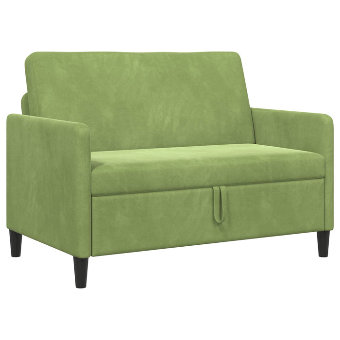 Sofa cu Spațiu de Depozitare Verde deschis 122 x 78 x 87 cm - WALTI WALTI