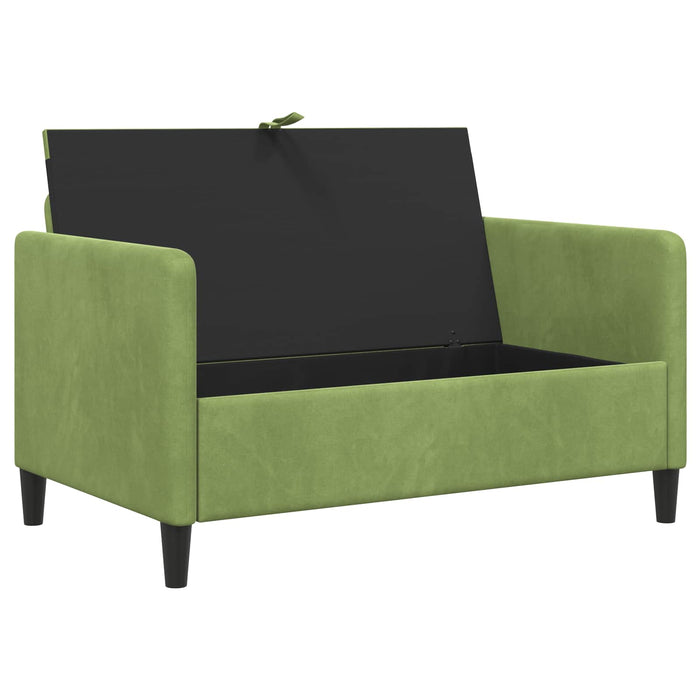 Sofa cu Spațiu de Depozitare Verde deschis 122 x 78 x 87 cm - WALTI WALTI