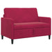 Sofa cu Spațiu de Depozitare Roșu Vin 122 x 78 x 87 cm - WALTI WALTI