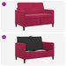 Sofa cu Spațiu de Depozitare Roșu Vin 122 x 78 x 87 cm - WALTI WALTI