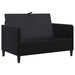 Sofa cu Spațiu de Depozitare Negru 122 x 78 x 87 cm Poliester - WALTI WALTI