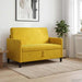 Sofa cu Spațiu de Depozitare Galben 122 x 78 x 87 cm Poliester - WALTI WALTI