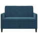 Sofa cu Spațiu de Depozitare albastru 122 x 78 x 87 cm - WALTI WALTI