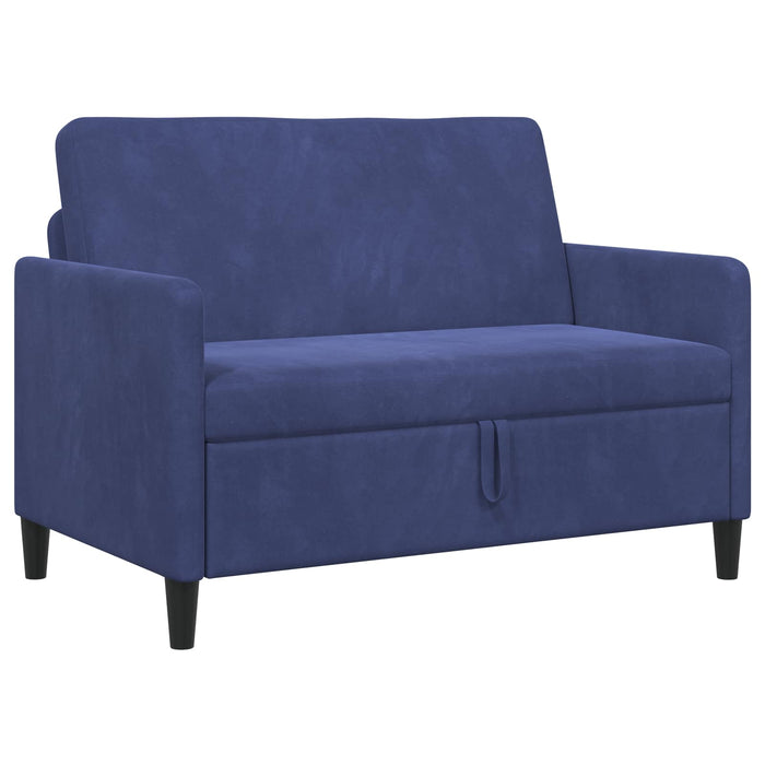Sofa cu Spațiu de Depozitare Albastru Poliție 122 x 78 x 87 cm - WALTI WALTI