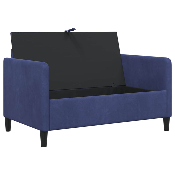 Sofa cu Spațiu de Depozitare Albastru Poliție 122 x 78 x 87 cm - WALTI WALTI
