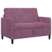 Sofa cu Spațiu de Depozitare Violet 122 x 78 x 87 cm Poliester - WALTI WALTI