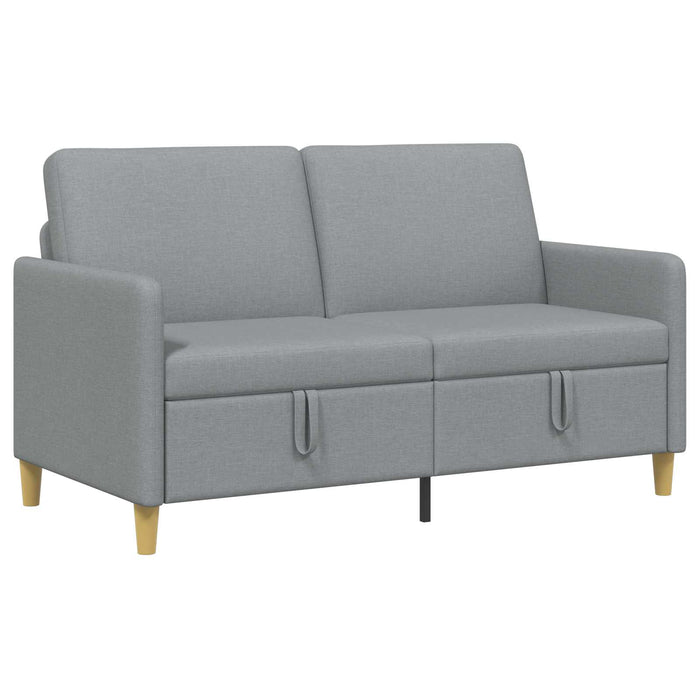 Sofa cu Spațiu de Depozitare Gri deschis 152 x 78 x 87 cm - WALTI WALTI