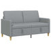 Sofa cu Spațiu de Depozitare Gri deschis 152 x 78 x 87 cm - WALTI WALTI