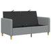 Sofa cu Spațiu de Depozitare Gri deschis 152 x 78 x 87 cm - WALTI WALTI