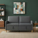 Sofa cu Spațiu de Depozitare Gri închis 152 x 78 x 87 cm - WALTI WALTI