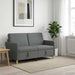 Sofa cu Spațiu de Depozitare Gri închis 152 x 78 x 87 cm - WALTI WALTI